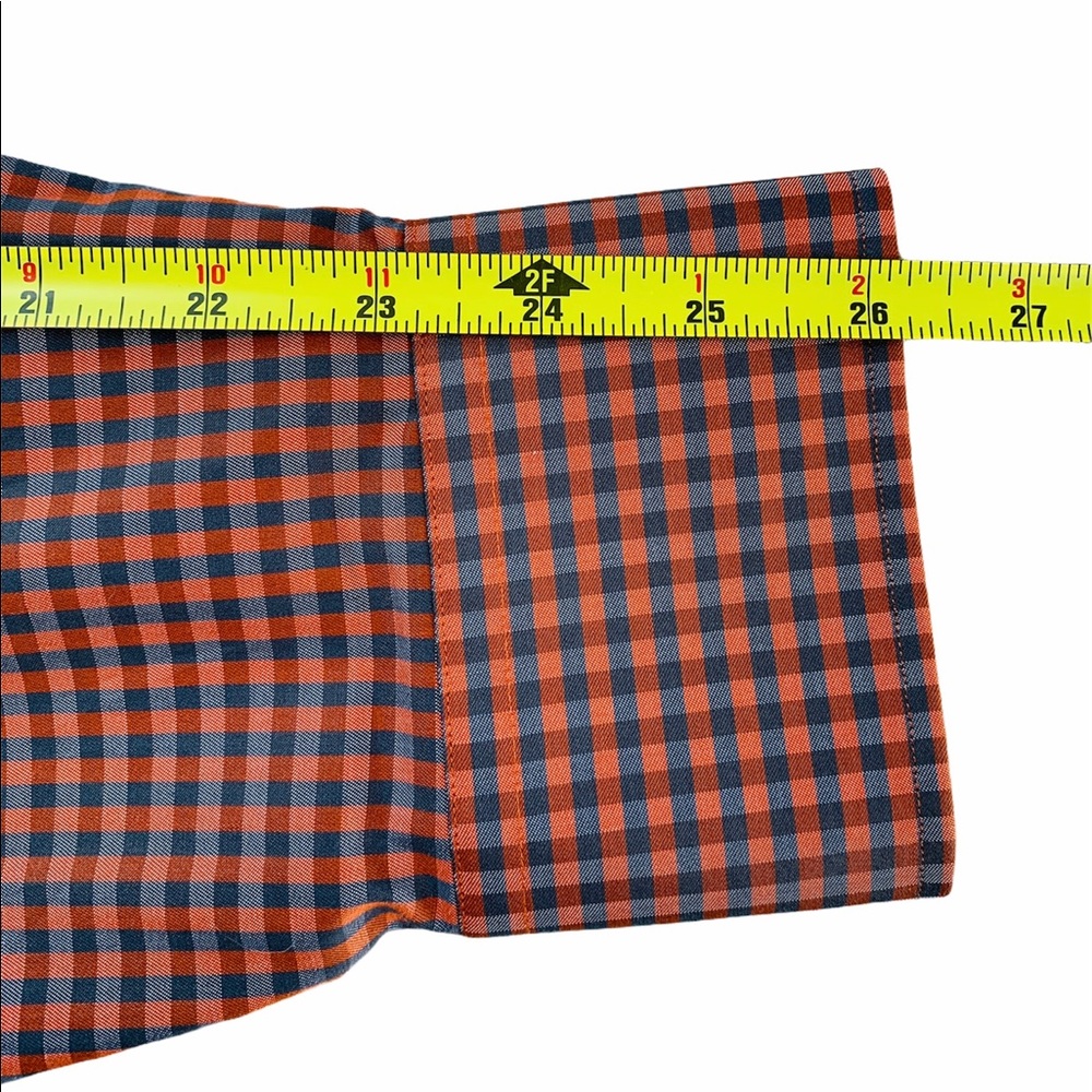 Thomas Dean Men’s 2X Long Sleeve UT Shirt Orange - Picture 12 of 12